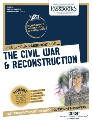 cover image of THE CIVIL WAR & RECONSTRUCTION